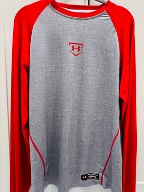 Under Armour Utility 3/4 Sleeve Performance Baseball Shirt